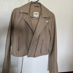 Abercrombie Vegan Leather Jacket